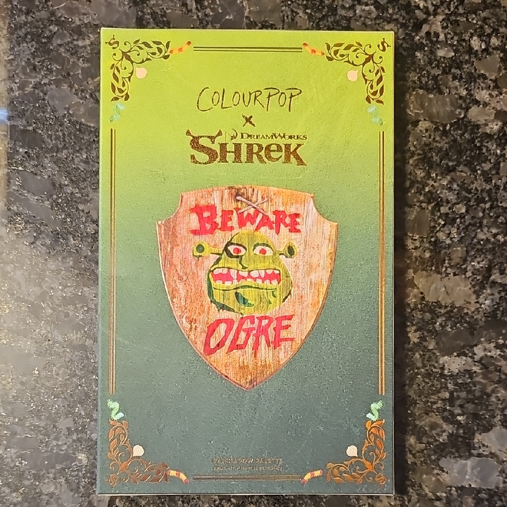 ColourPop Shrek Collaboration Palette